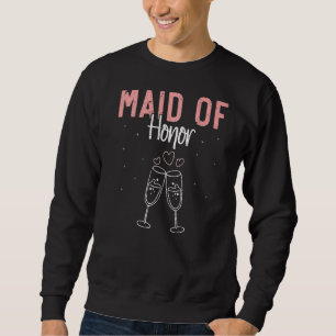 Sweatshirt Demoiselle d'Honneur Enterrement de Vie de Jeune F