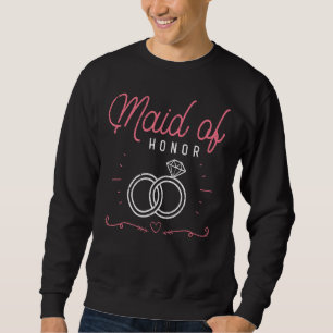 Sweatshirt Demoiselle d'Honneur Mariage Réception de Mariage 