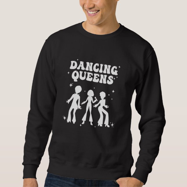 Sweatshirt Demoiselles d'honneur Dancing Queen Disco Enterrem (Devant)