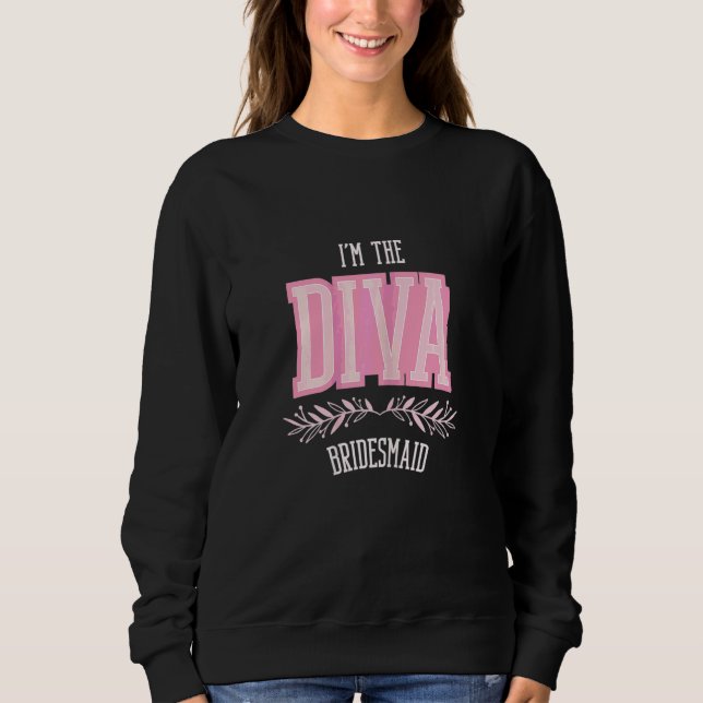 Sweatshirt Demoiselles d'honneur Diva Correspondant Enterreme (Devant)
