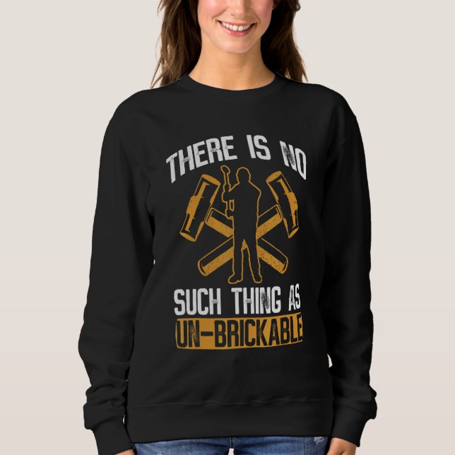 Sweatshirt Démolition de maison et améliorations de démo à do (Devant)