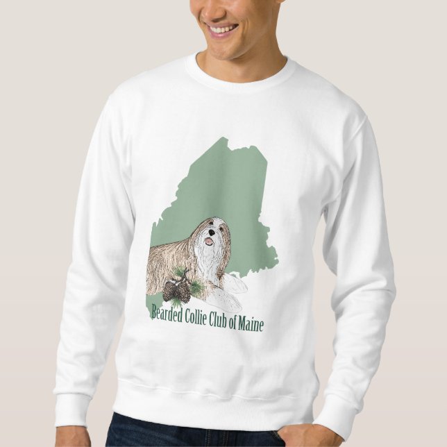 Sweatshirt d'encolure ras du cou de BCCME (blanc (Devant)