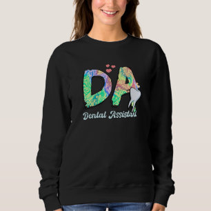 Sweatshirt Dental Assistant Dentiste Coeur Dents Chirurgie de