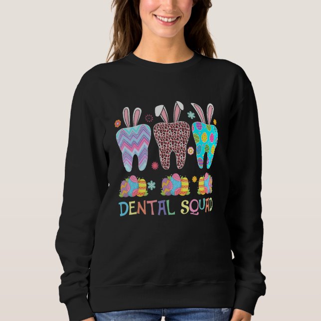 Sweatshirt Dental Squad Dental Assistant Dentiste Mignonne De (Devant)