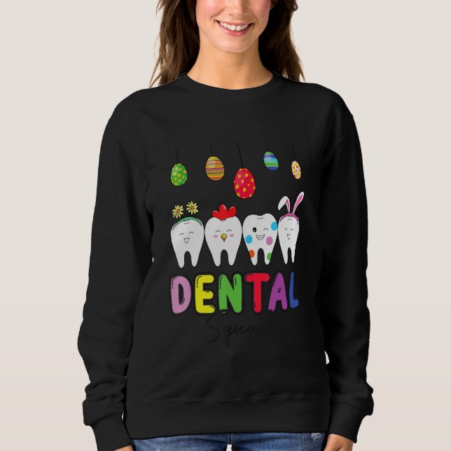 Sweatshirt Dental Squad Dental Assistant Dentiste Mignonne De (Devant)