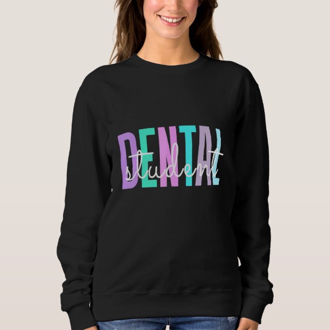 Sweatshirt Dentiste En Formation Pour Étudiant Dentaire (Devant)