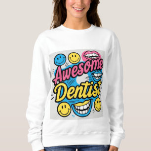 Sweatshirt Dentiste génial merci