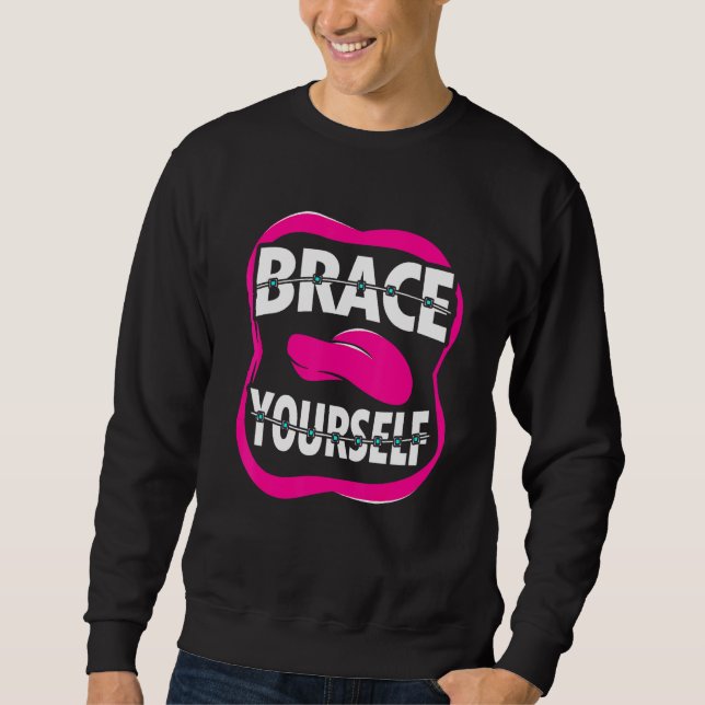 Sweatshirt Dentiste Orthodontiste S'Accompagner (Devant)