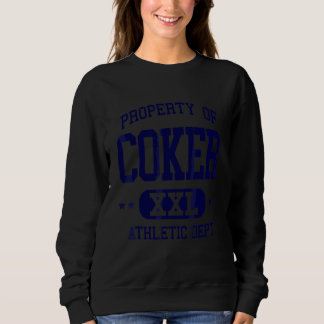 Sweatshirt Département des biens athlétiques rétro de Coker