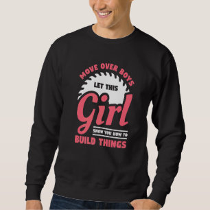 Sweatshirt Déplacer Les Garçons Laissez Cette Fille Vous Mont