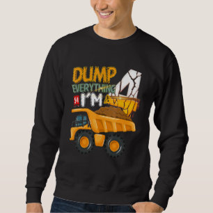 Sweatshirt Dépouille Tout Im 4 Ans 4Anniversaire Contru