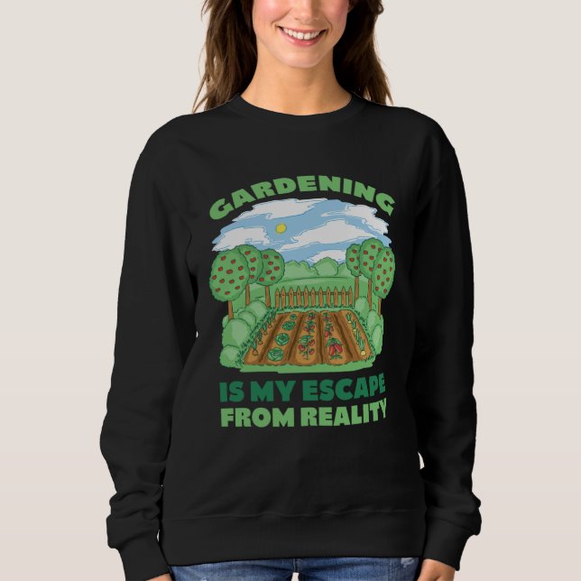 Sweatshirt Der Garten ruft Saying for gardeners and hobby gar (Devant)
