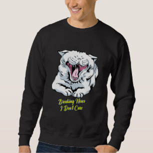 Sweatshirt Deraking News Je me fiche de l'Humour sarcastique