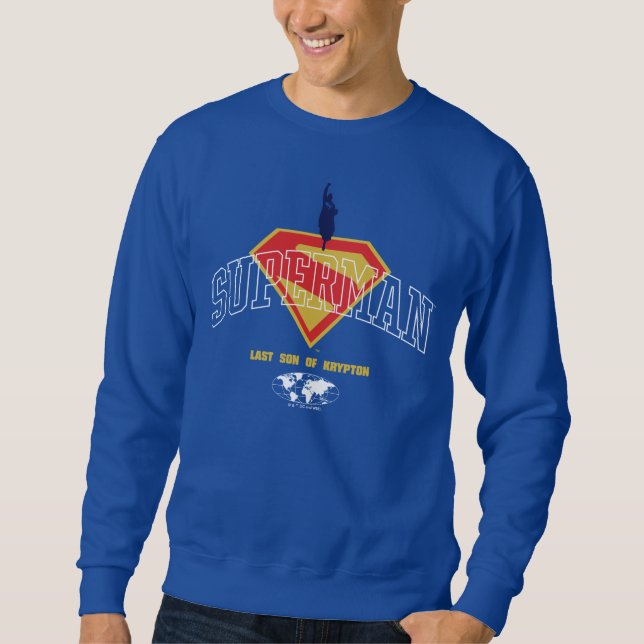 Sweatshirt Dernier fils de Krypton Emblem (Devant)