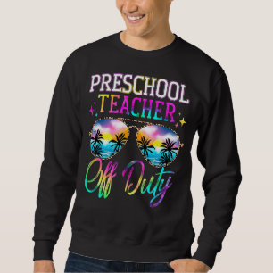 Sweatshirt Dernier Jour D'École Pour Enseignant De Primaire H