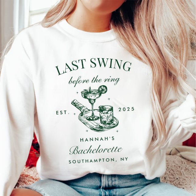 Sweatshirt Dernier Swing Avant Le Week-End De Bach De Pickleb (Créateur téléchargé)
