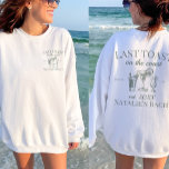 Sweatshirt Dernier Toast Sur La Côte Beach Bachelorette Party<br><div class="desc">Célébrez le charme côtier avec notre Dernier Toast On The Coast Beach Bachelorette Party Sweatshirt - l'exemple du luxe et du style pour votre bachelorette de plage. Ce sweatshirt est plus qu'une tenue confortable, c'est un symbole de luxe personnalisé, parfait pour votre expérience de bachelorette Charleston. Doté de l'expression "Dernier...</div>
