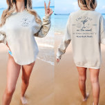 Sweatshirt Dernier Toast Sur La Côte Beach Bachelorette Party<br><div class="desc">Célébrez avec style le Sweatshirt Last Toast On The Coast Beach Bachelorette Party. Idéal pour les fêtes de bachelorette sur la plage, ce chandail confortable présente un design animé sur le thème de la plage et un slogan ludique. Conçu en tissu doux et de qualité, il offre chaleur et confort...</div>