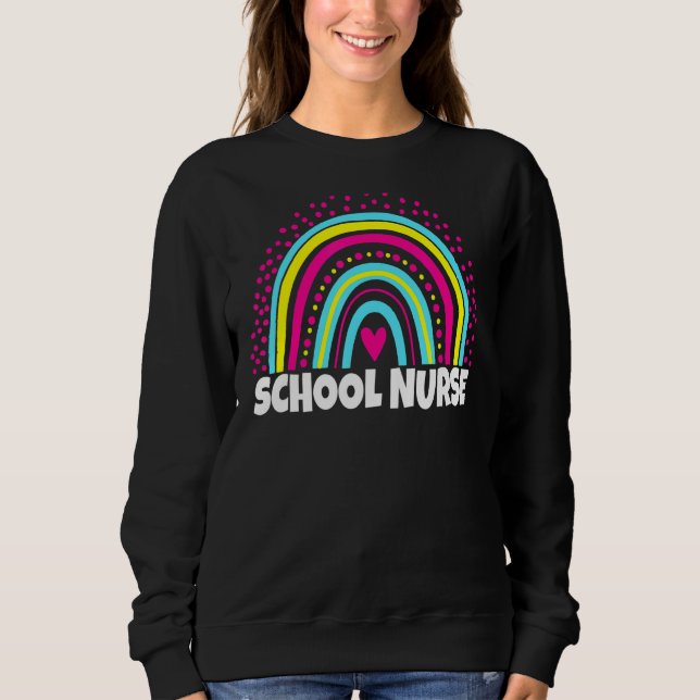 Sweatshirt Dernière Journée D'Infirmière (Devant)