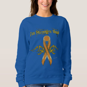 Sweatshirt des femmes cancéreuses du rein