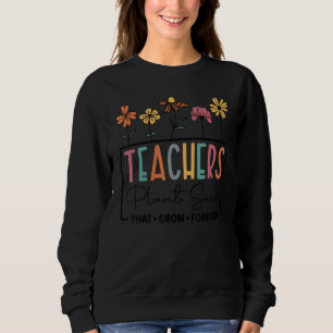 Sweatshirt Des Graines Plantes De Professeurs De Fleurs Qui A