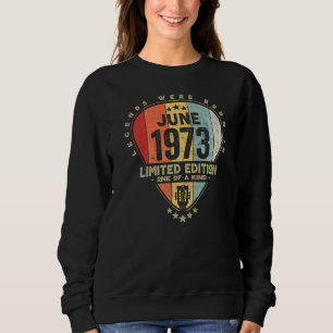 Sweatshirt Des Légendes Onglets de guitare Sont Nées En Juin