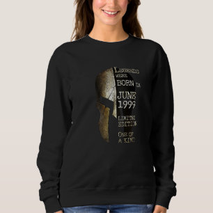 Sweatshirt Des Légendes Sont Nées En Juin 1999 23ème Naissanc