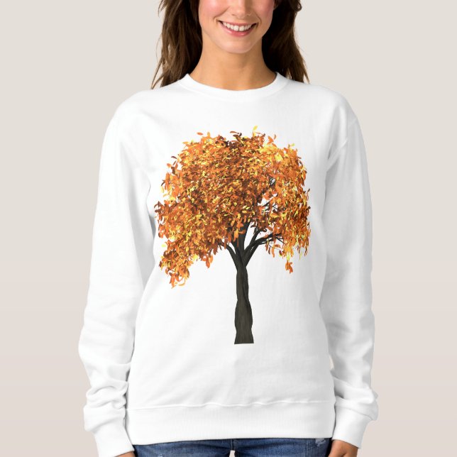 SWEATSHIRT DES T-SHIRTS DES ARBRES DE L'AUTOMNE (Devant)