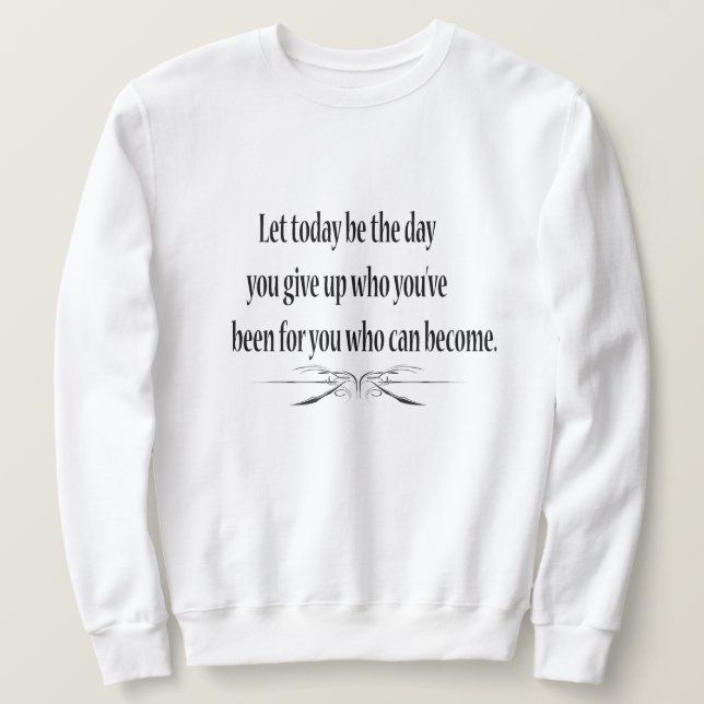 Sweatshirt des T-shirts mercredi des cendres (Design devant)