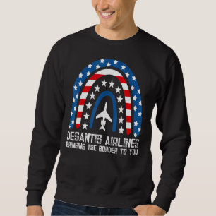 Sweatshirt DeSantis Airlines Mème politique amusant