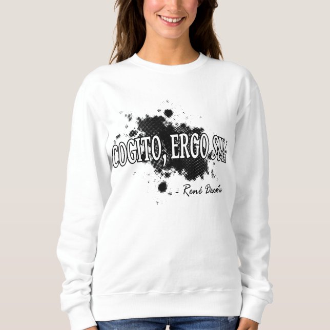 Sweatshirt Descartes (Devant)