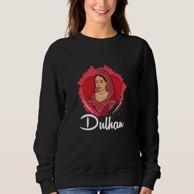 Sweatshirt Desi Mariage Accessoires de mariée sud-asiatique S (Devant)