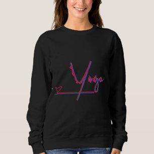 Sweatshirt Design de yoga 69