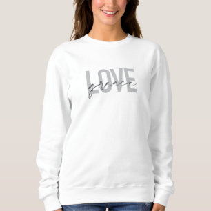 Sweatshirt Design moderne, simple, urbain, cool de Love Greec