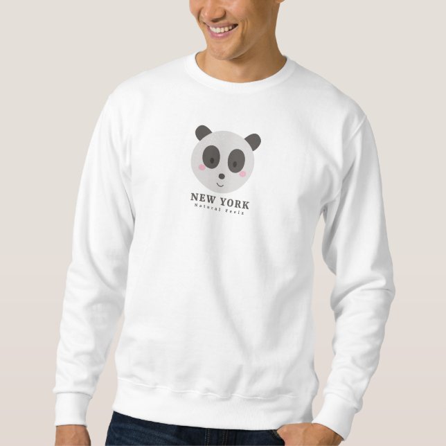 Sweatshirt Design naturel Feelz (Devant)