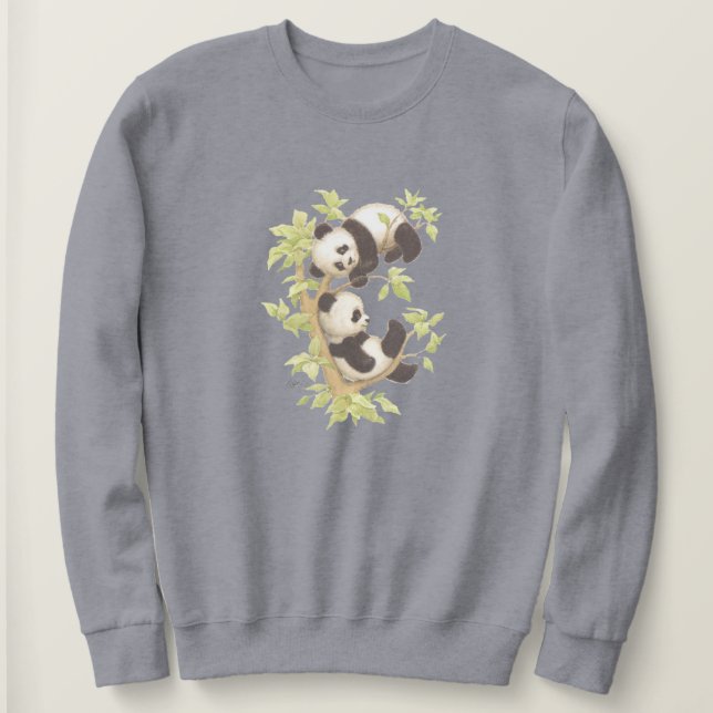 Sweatshirt design panda (Design devant)