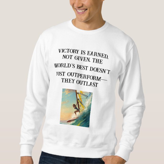 SWEATSHIRT DESIGN UNIQUE PAR RIVA_FASHIONDESIGN (Devant)