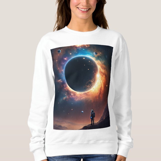 Sweatshirt Design unique pour les femmes (Devant)