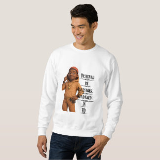 Sweatshirt Designed By Ancestors,Pixarstyle 3D