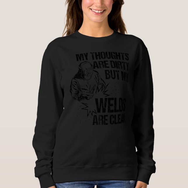Sweatshirt Designs De Soudage Pour Hommes Papa Métal Ouvriers (Devant)