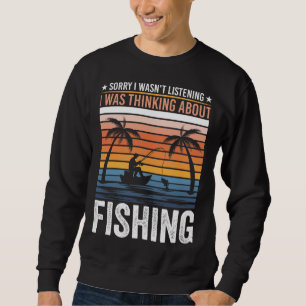 SWEATSHIRT DÉSOLÉ DE NE PAS AVOIR ÉCOUTÉ QUE JE PENSAIS AU PO