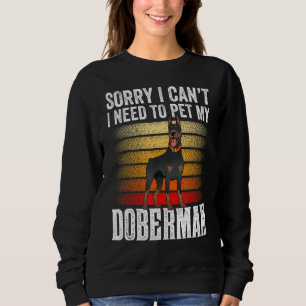 Sweatshirt Désolé, je ne peux pas avoir besoin de mettre mon