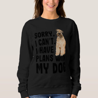 Sweatshirt Désolé Je Ne Peux Pas Avoir De Plans Avec Ma Roue