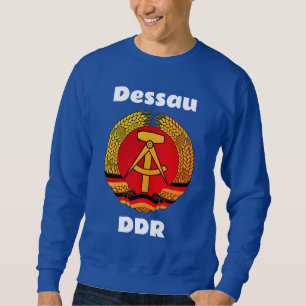 Sweatshirt Dessau, DDR, Dessau, Allemagne (Ossi est-allemand)