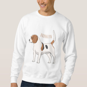 Sweatshirt dessin animé de chien beagle