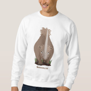 Sweatshirt Dessin animé de rhinocéros laineux élasmotherium m