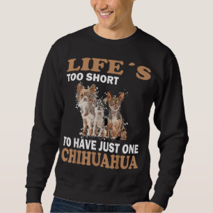 Sweatshirt Dessin Chihuahua amant Cute chiwawa petits chiens 