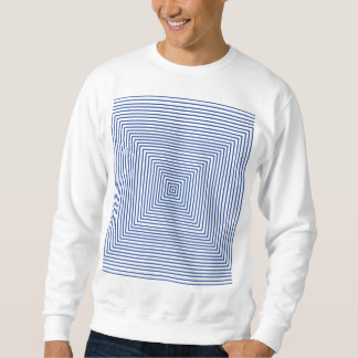 Sweatshirt dessin géométrique