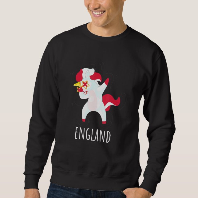 Sweatshirt Dessins de licorne avec drapeaux de pays - Licorne (Devant)