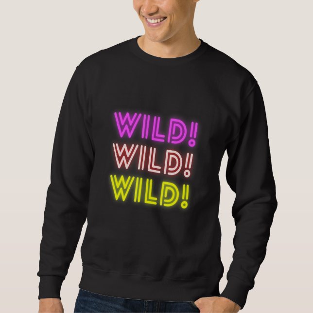 Sweatshirt Dessus graphique de l'arbre sauvage (Devant)